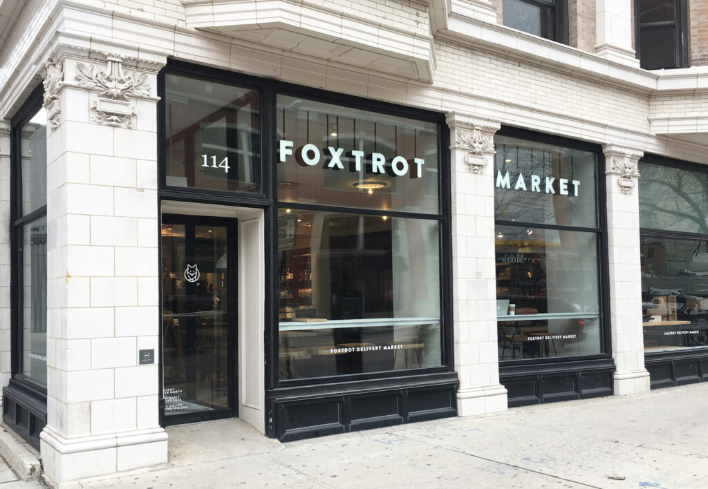 Foxtrot Exterior Signage Chicago