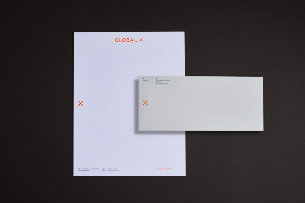 Global X Stationery Design
