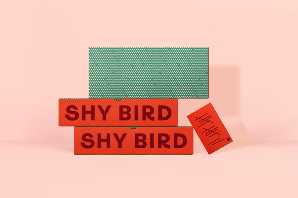 Shy Bird Nugget Box Design