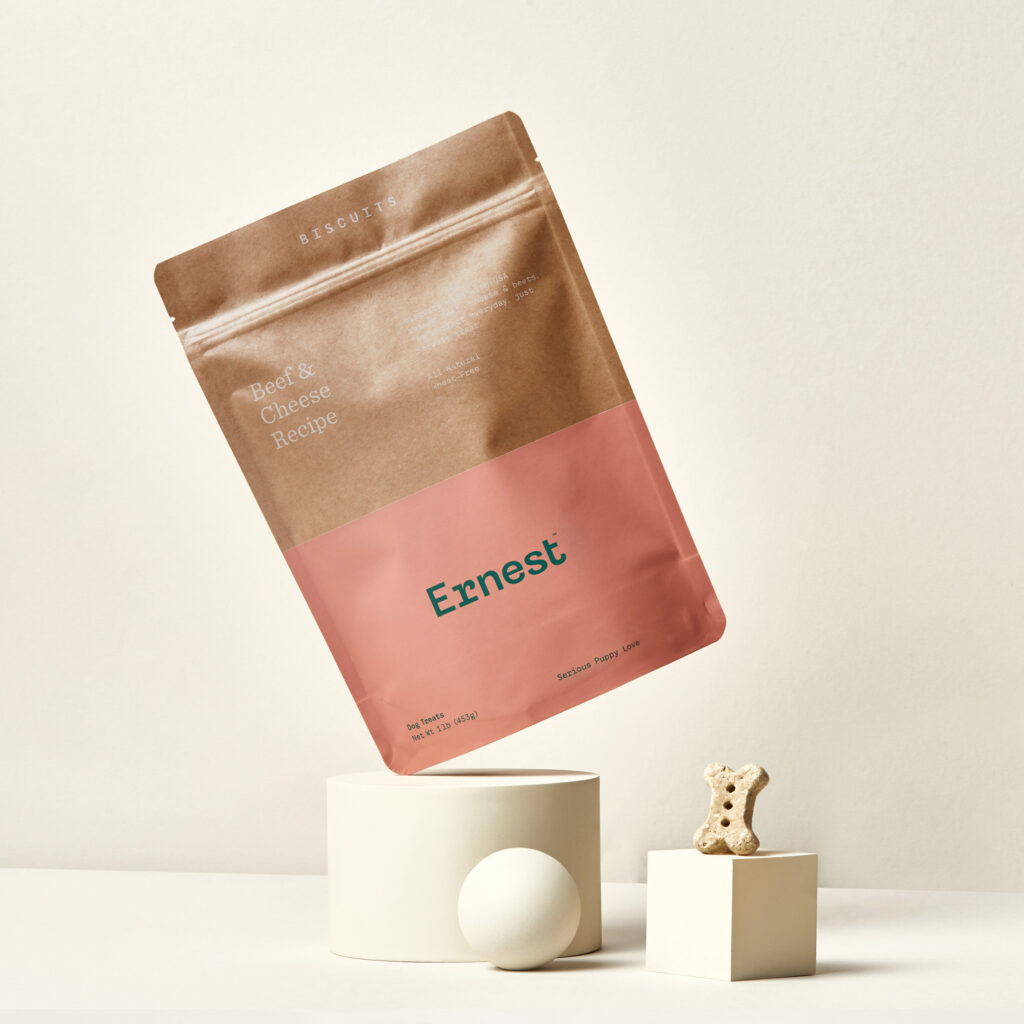 Ernest Packaging Design by Perky Bros