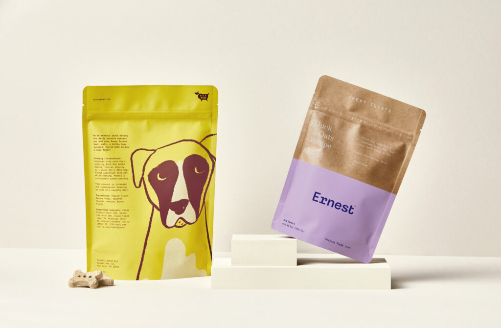 Ernest Packaging Design by Perky Bros