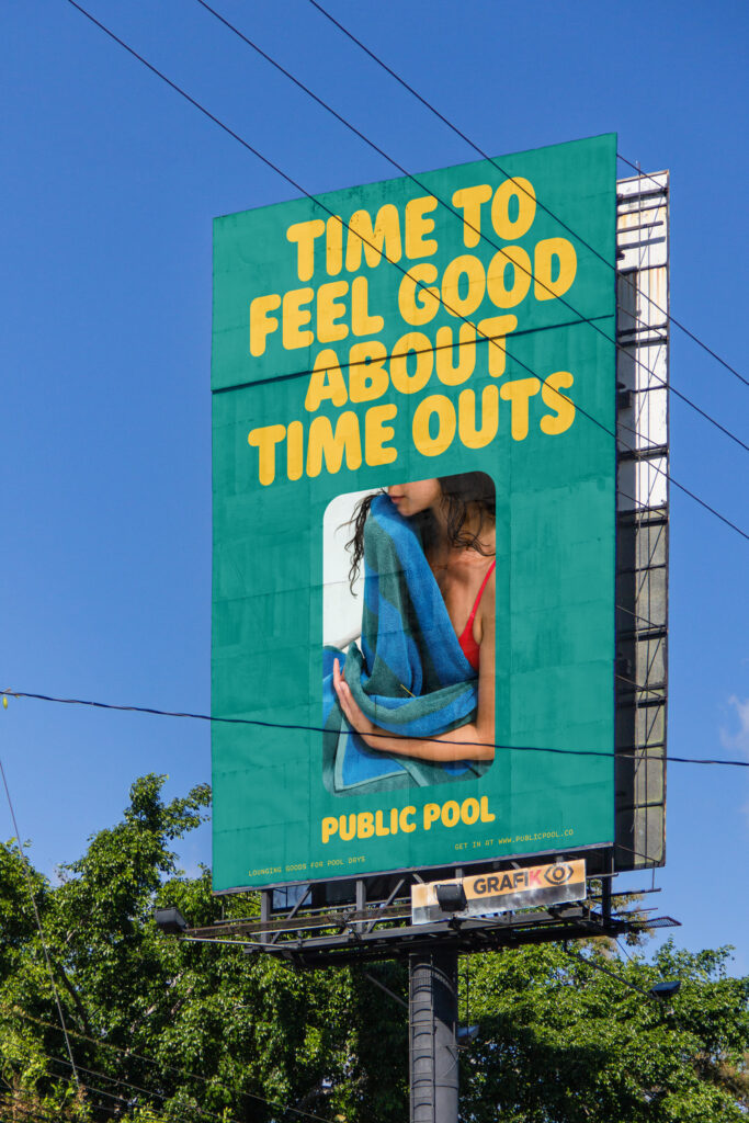 Public Pool Billboard Design