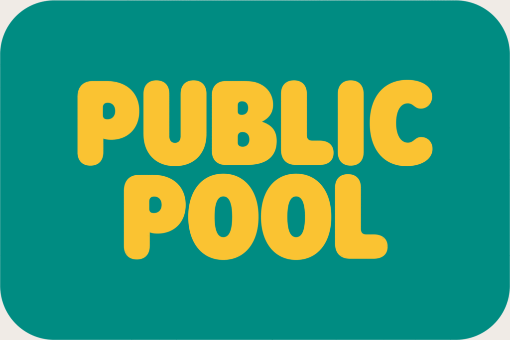 Public Pool Logo Design