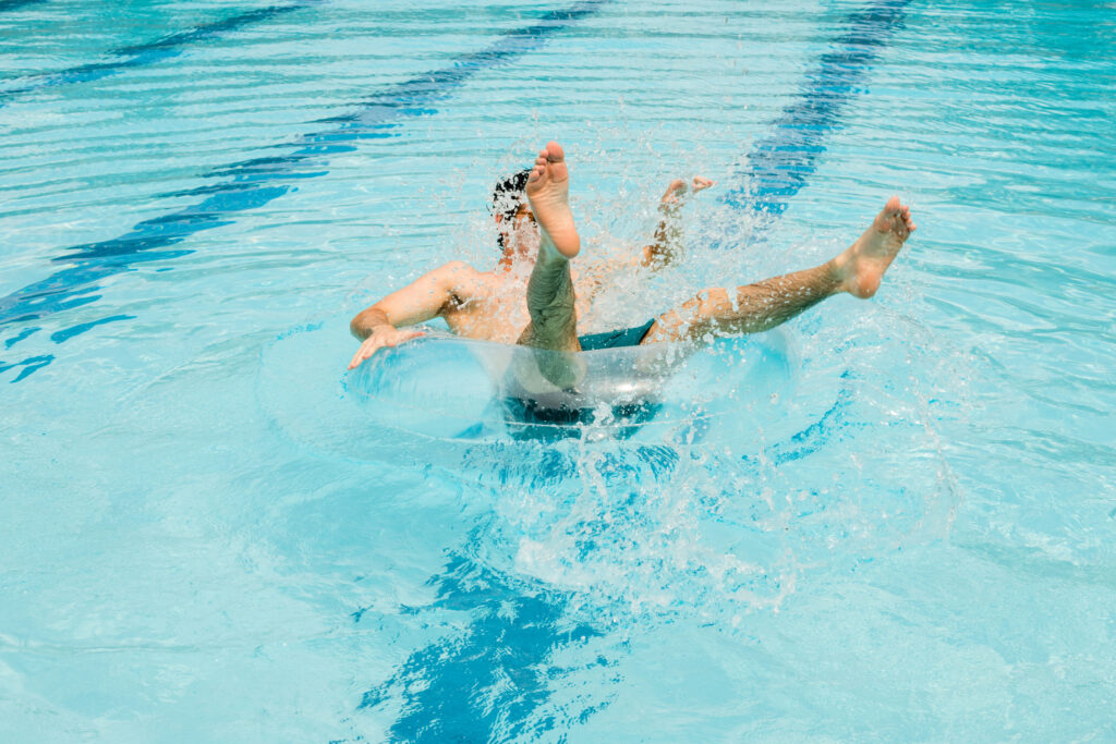 Public Pool Photography - Splash