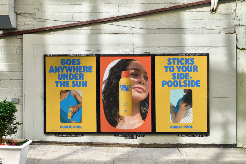 Public Pool Urban Poster Design by Perky Bros